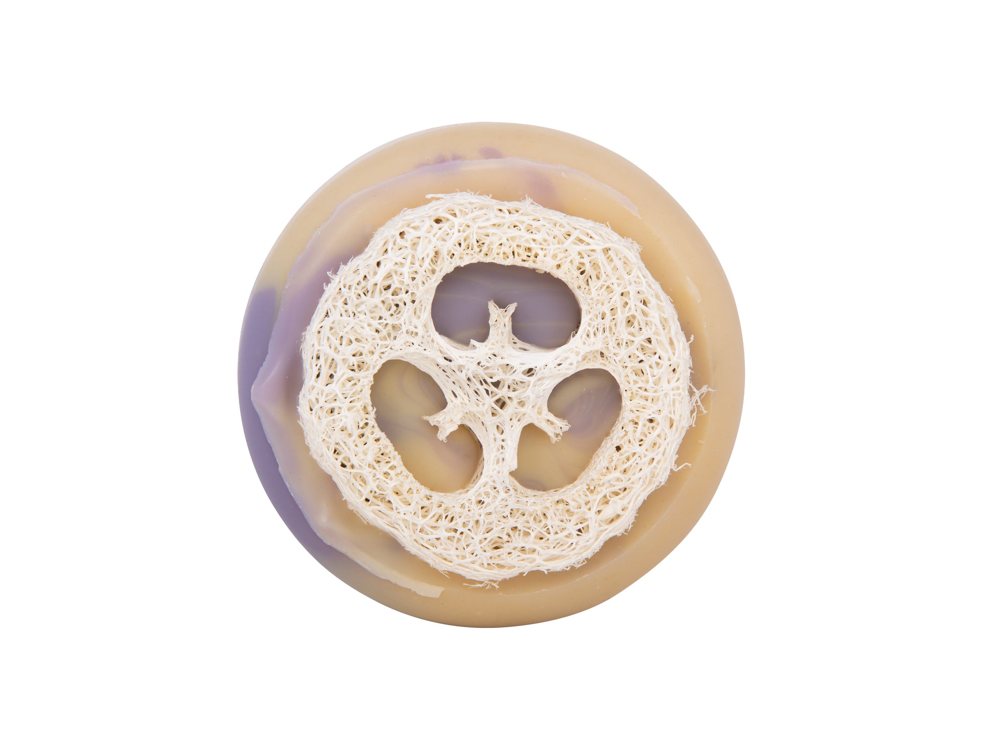 LAVENDER & BERGAMOT LUFFA SOAP