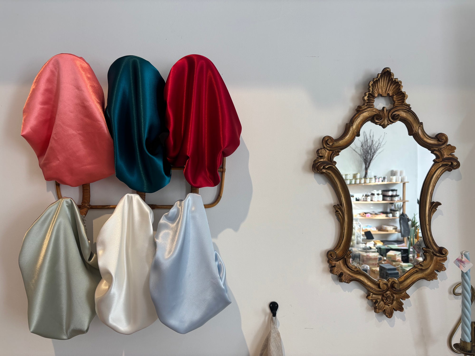 Bonnet de nuit pour cheveux en satin