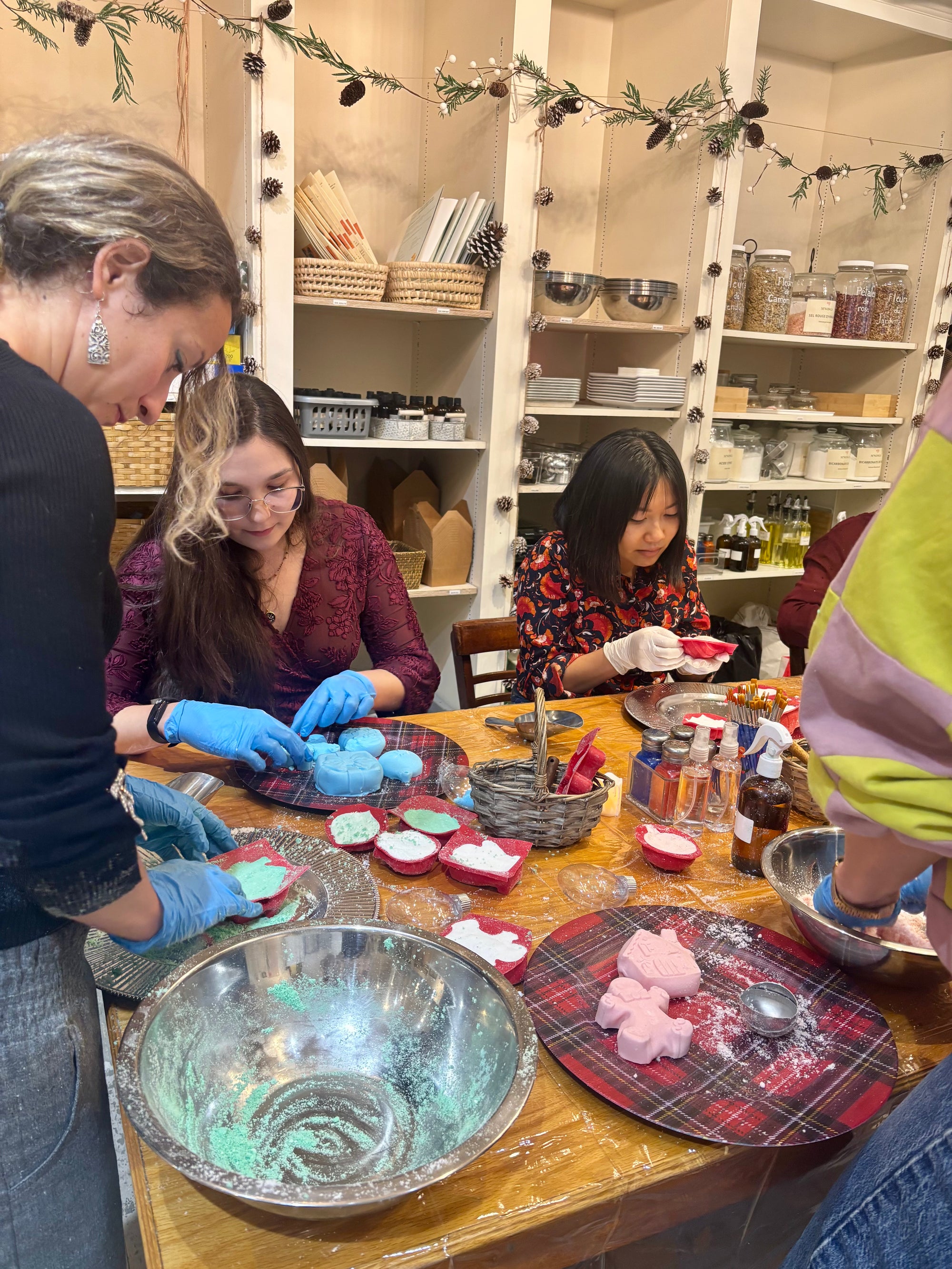 Atelier Créatif : Fabriquer et peigner vos bombes de bain SPÉCIAL NOËL
