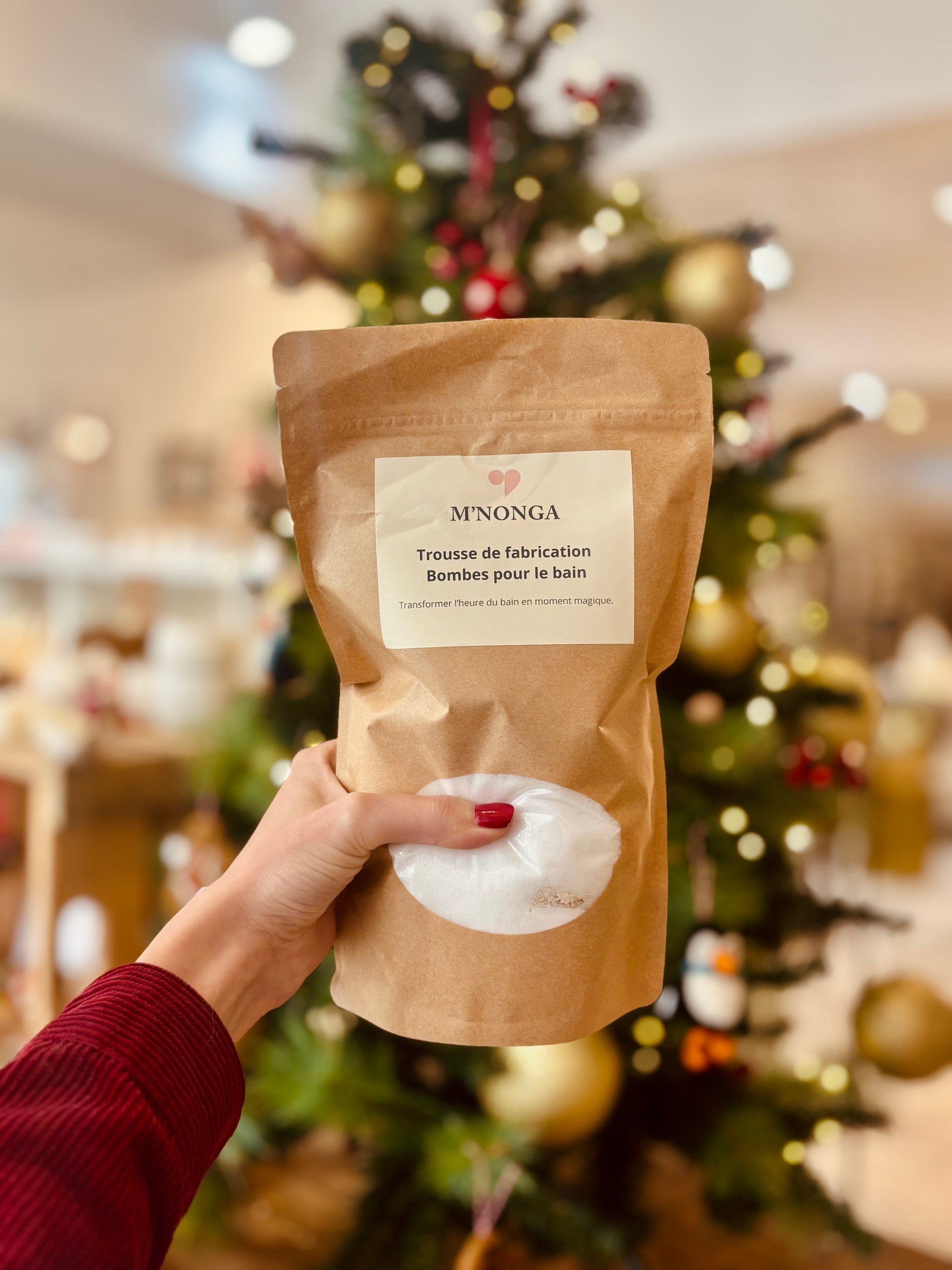 Trousse de fabrication de bombes de bain à faire sois même à la maison 