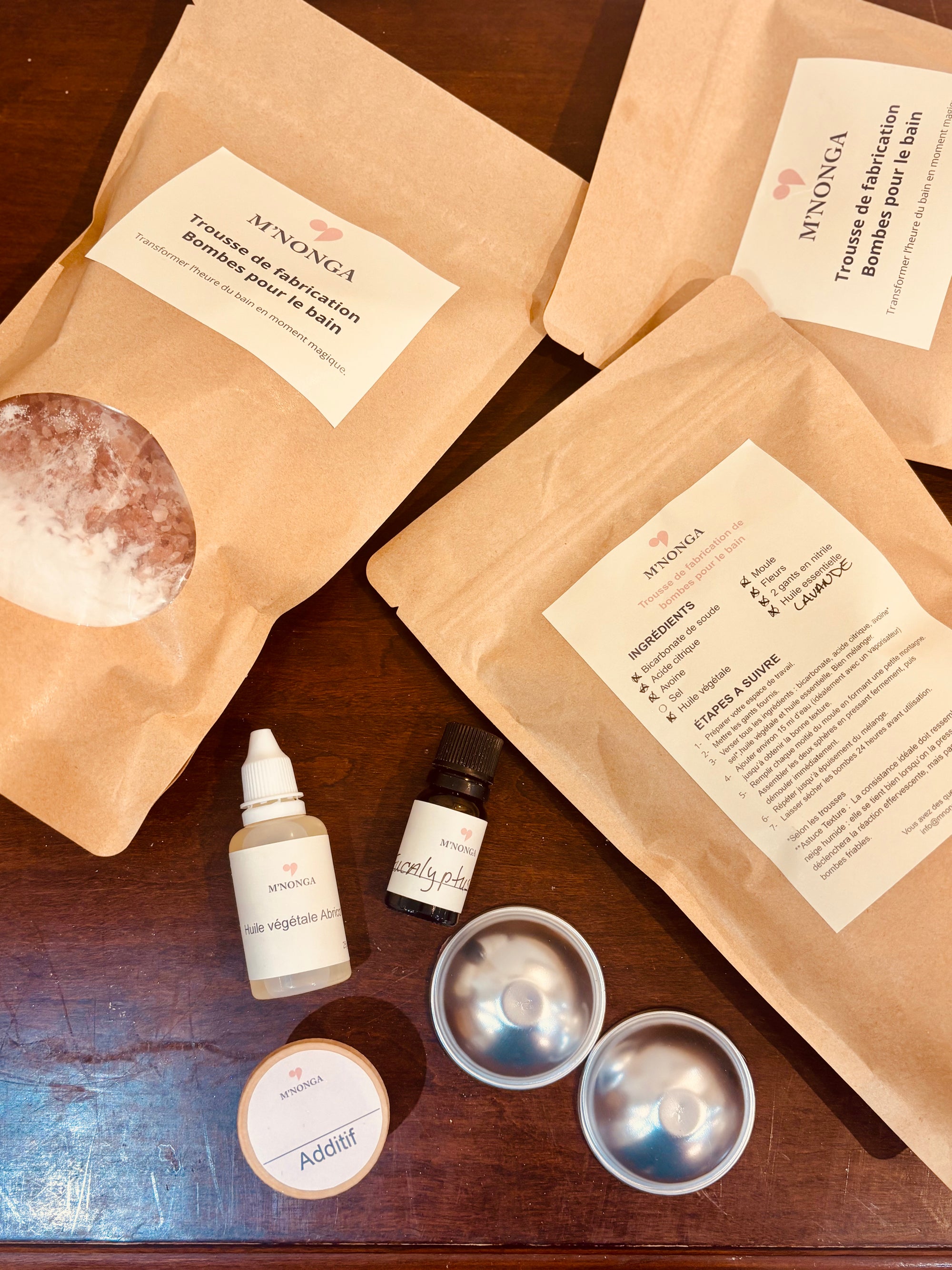 Trousse de Fabrication de bombes de bain