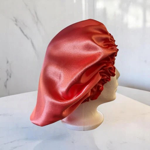 Bonnet de nuit en satin Kimo