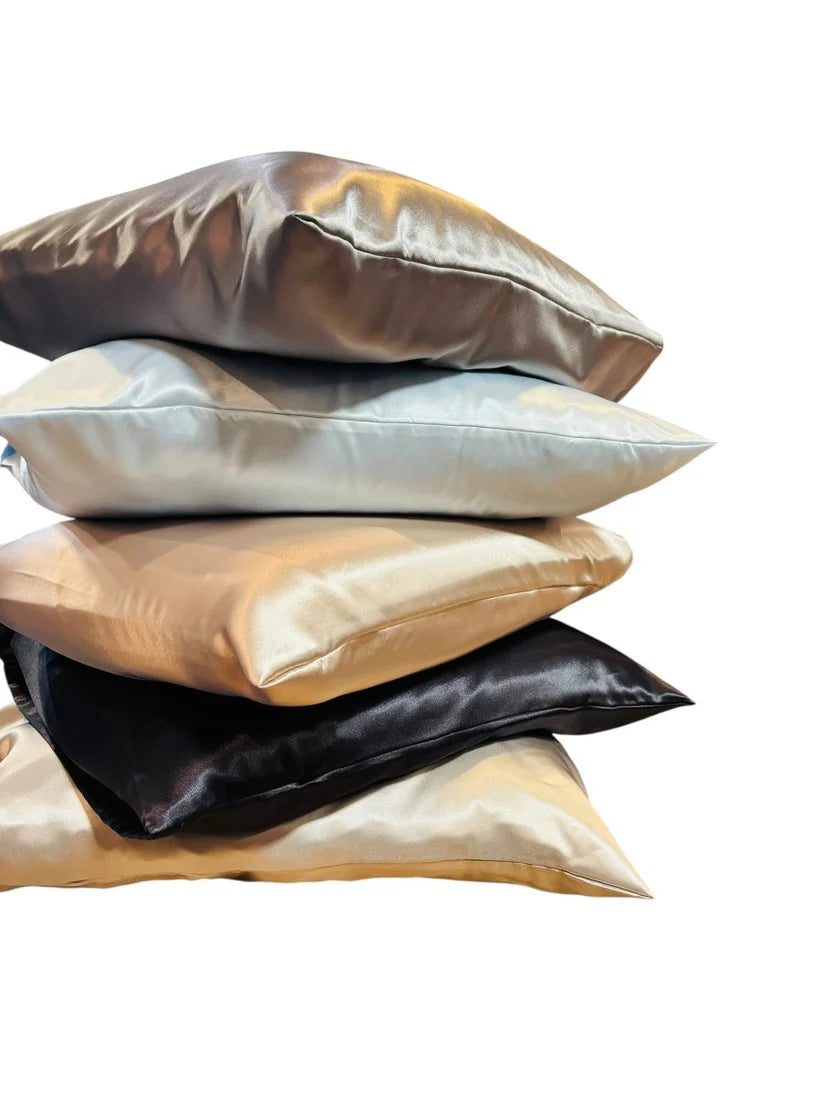 Taie d'oreiller en satin 