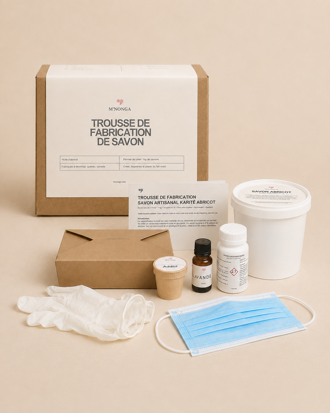 Trousse de fabrication de savon